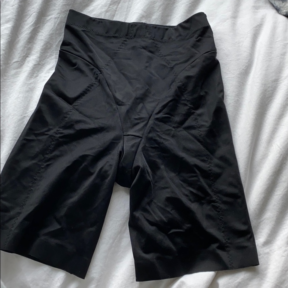 Bum booster. Biker shorts, body shaper